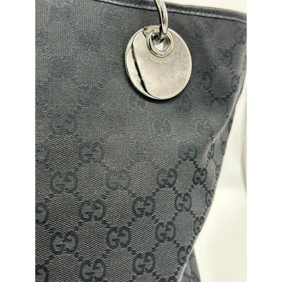 Gucci GG Canvas Large Eclipse Tote*EUC! Snag this up! - Picture 2 of 7